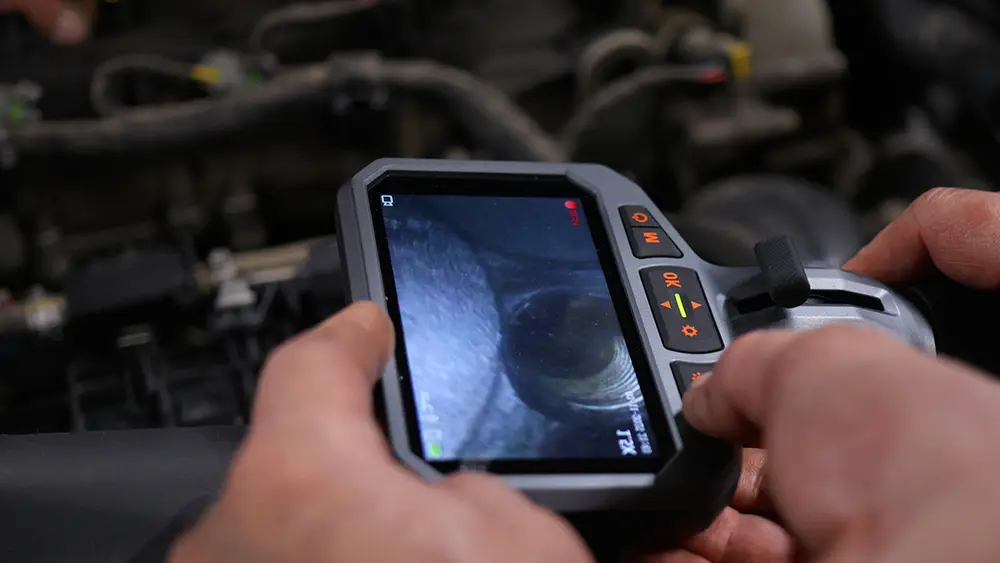 Inspection vidéo du réseau